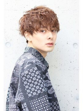 ネイビー(NAVY) スパイラルパーマ×ソフトツイスト