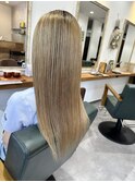 髪質改善プレミアムストレートパーマ ロング