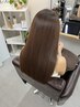 <Sho限定>カット+髪質改善ストレート+トリートメント