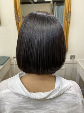 カシュカシュ(cache cache) 酸性ストレート　用賀　縮毛矯正