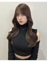 ボタン テンジン(VOTAN tenjin)&nbsp;チョコレートカラー/艶髪/顔周りカット/天神韓国ヘア