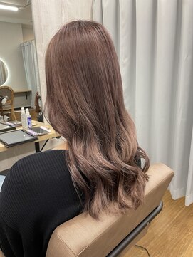 テーラヘアー 蘇我2号店(TELA HAIR) やわらかピンクベージュ【TELAHAIR本蘇我2号店】