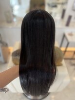 シャルム バイ アローズ 久留米店(CHARM BY AROSE)&nbsp;黒髪ワンカール美シルエットロング20代30代40代