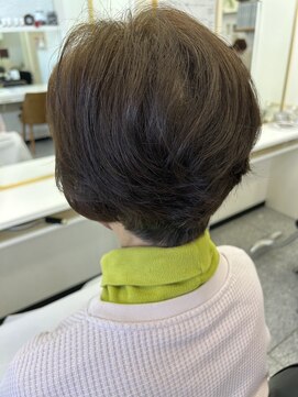 サンひまわり 高来店 ナチュラルショートボブ