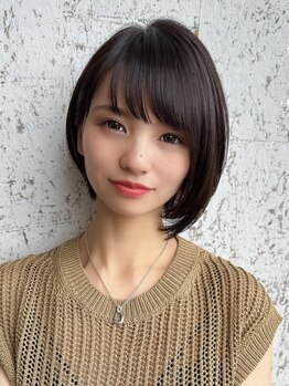 クロン 美容室(clon)の写真/【小顔効果◎】どこから見ても美しい！あなたに似合う最高のショートスタイルをご提案♪［千葉駅］