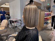 酸性ストレートパーマ取り扱いサロン♪ハイライトカラーにストレートパーマもandbeautifulなら叶います！