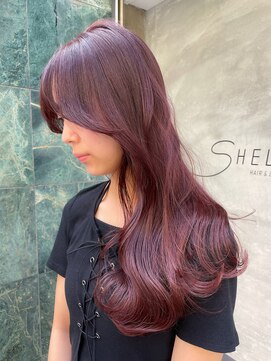 シェル(SHEL+L) 高彩度pinkbrown【滝野】