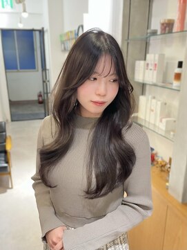 リンダ(LYNDA) 黒髪/ボブルフ/ネビージュ/小顔/ワンレン/仙台/髪質改善/前髪