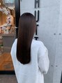 シャッター(SHUTTER)&nbsp;艶感たっぷりのラベージュはロングヘアを最大限に活かせます！