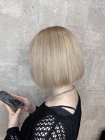 スキル 石岡(SKILL)&nbsp;ハイトーンカラー/ゴールドアッシュ/ショートボブ