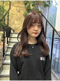 ミディアムヘア×顔周りレイヤー【吉祥寺竹下】