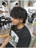 ツイストスパイラルパーマ/札幌メンズショート/札幌メンズパーマ