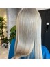 カット+透明感フルカラー＋ケアブリーチ+スチームトリートメント　17000～