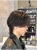 センターパートウルフ◎【ニュアンスパーマ】
