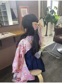 卒園式ヘアセット