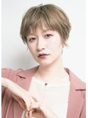 柔らかい質感のショートスタイル