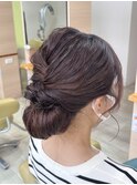 浴衣に似合うアップスタイル
