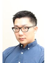 ヘアーアンドグルーミング ヨシザワインク(HAIR&GROOMING YOSHIZAWA Inc.)&nbsp;メンズビジネスアップバングベリーショート　清潔感爽やか理容室