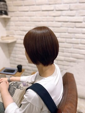 マジック(MAGIC) 【MAGIC 小名木】丸みショート・ベージュカラー・髪質改善