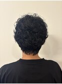 癖毛を生かしたカーリーショート