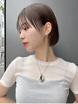 トルネード(TORNADO)&nbsp;透明感耳掛け丸みボブ切りっぱなし似合わせ小顔t926