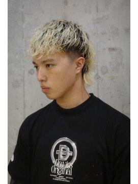 ココモ(KOKOMO) 【三谷大樹】ブリーチパーマ/波巻きパーマ/マレットヘア