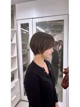 シー 柏(sii.) ショートボブ/ショートカット/丸みショート/柏
