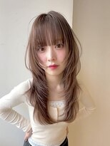 ユニ(uni)&nbsp;ハッシュカット.ベージュブラウン