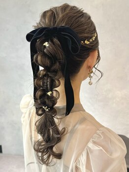 吉祥寺◆推し活したいあなたへ。 吉祥寺で叶える、結婚式やイベントにぴったりの可愛いヘアセット♪