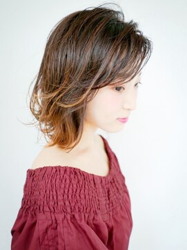 ニューヨークニューヨーク 三宮店(NYNY) 前下がりボブ×グラデーション