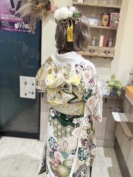 トムズガーデン(TOM'S GARDEN)の写真/【栃木市】記念に残る大切な日はトムズの着付けで着崩れ知らず♪動きやすさも抜群！特別な日を彩ります★