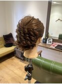 【ヘアアレンジアップスタイル】
