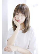 ティエル 町田店(tiel)&nbsp;【町田】ミディアムレイヤー×アッシュカラー