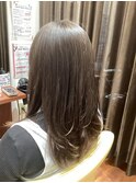 なみなみウェーブ森ガール立体感ボリュームアップ顔周りカット
