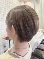 サロウィン 名古屋本山店(SALOWIN)&nbsp;ショートボブx耳掛け/HIDE