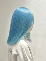 コト 福井大和田店(coto)&nbsp;福井/大和田/ペールブルー/水色/ダブルカラー/ハイトーンカラー