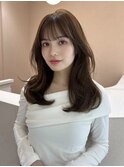 髪質改善＊顔周りレイヤーデザインカラー＊美髪【Zina浦和】