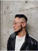 メンズパーマフェードバーバーツイスト理容室カット