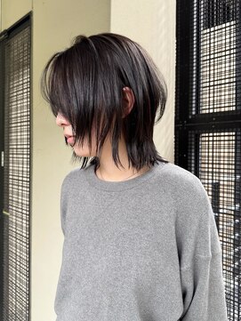 ゴートゥデイ 福岡大名Bellus店(GO TODAY) ウルフカット/ウルフレイヤー/中性ウルフ/ハッシュカット