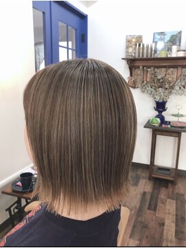 極細ハイライトカラー L チェルシー Chelsea のヘアカタログ ホットペッパービューティー