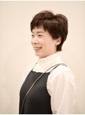 【えがお美容室】50代60代に人気◎スッキリアシメショート