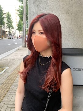 スイート ヘアデザイン(Suite HAIR DESIGN) 《ブルベ》レッドヴァイオレット