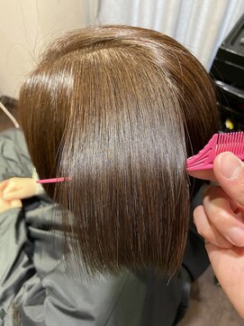 カフノリカ(Cuffnorika) 縮毛矯正アフター&ビフォー