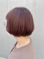 エディ(eddie)&nbsp;【eddie】マッシュボブ×ピンクハイライト