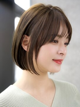 エインアンリー 表参道(AIN.ANLY.) 前髪あり大人小顔ボブ20代30代40代【AIN.表参道】川原大地