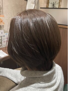 ルームヘア 経堂店(Room hair) ボブ/グレージュ/大人女性/レイヤー/ショート[経堂]