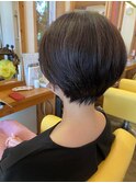 大人丸みショート