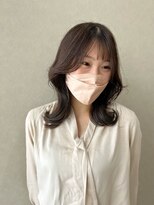 ミリ 奈良店(mm) ショコラベージュ/くびれヘア/髪質改善/韓国ヘア［奈良］