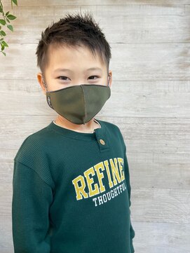 ロカット サロン(Roquat Salon) モテ髪キッズカット【ヘアアレンジ/たちかわ/立川南/卒業式袴】