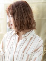 カバーヘア ブリス 戸田公園西口店(COVER HAIR bliss) ミルクティーピンクくせ毛風ボブパーマTb1戸田公園20代30代40代